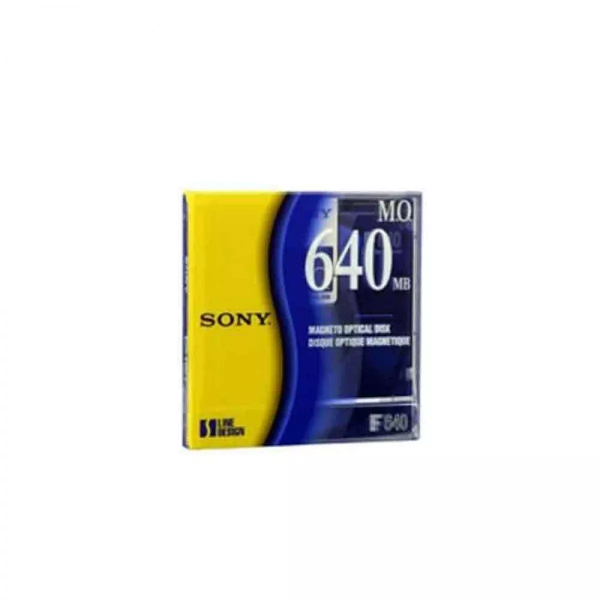 Sony Optical Disc 3-1/2" Silver 640Mb 5X Rewritable 2048B/S - 1 Per Each