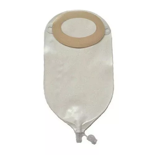 Special Nu-Flex Oval Deep Convex Drainable Pouch Pre-Cut 1-1/2" x 1-1/8" with Barrier