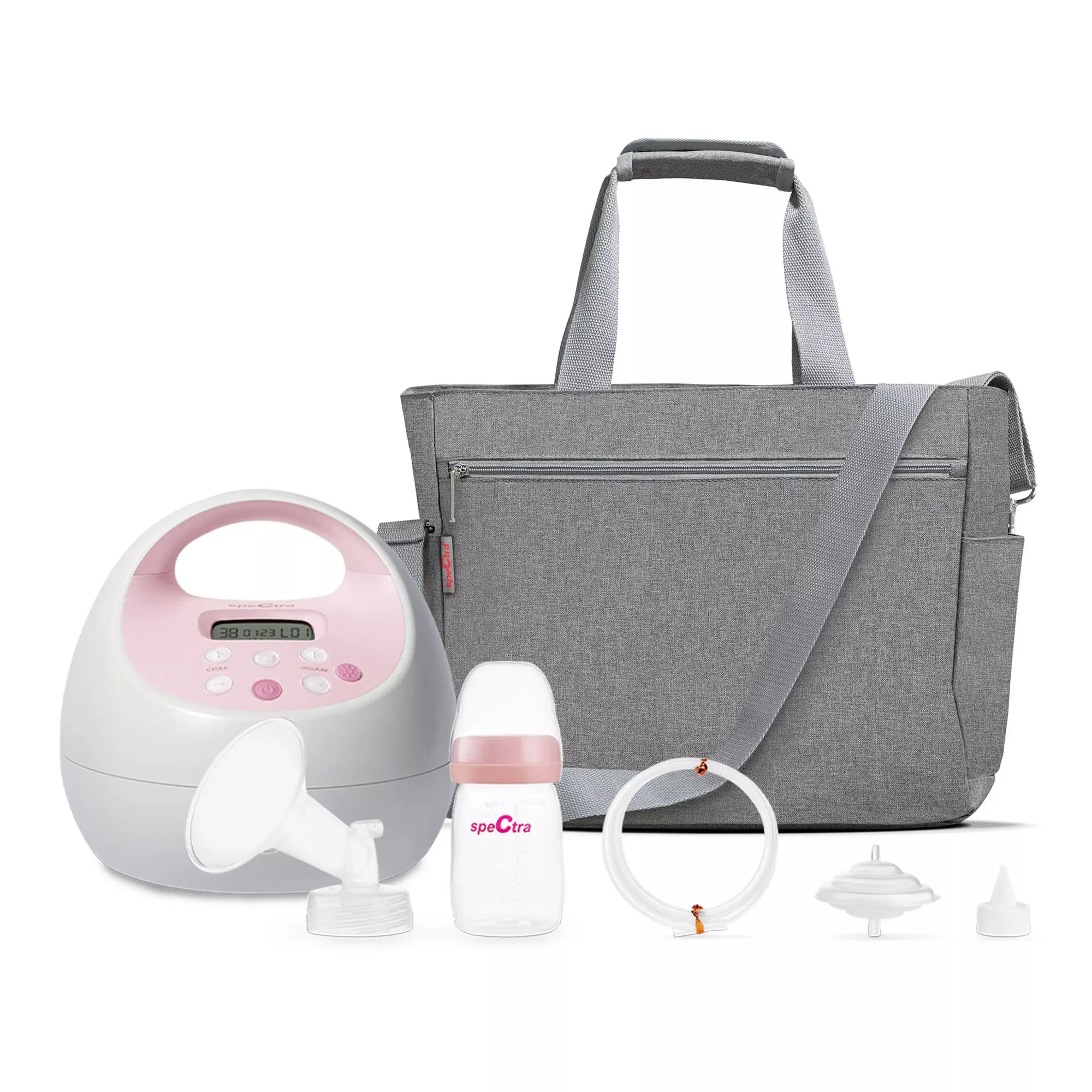 Spectra S2 Plus Double Electric Breast Pump Kit with Accessory Bundle