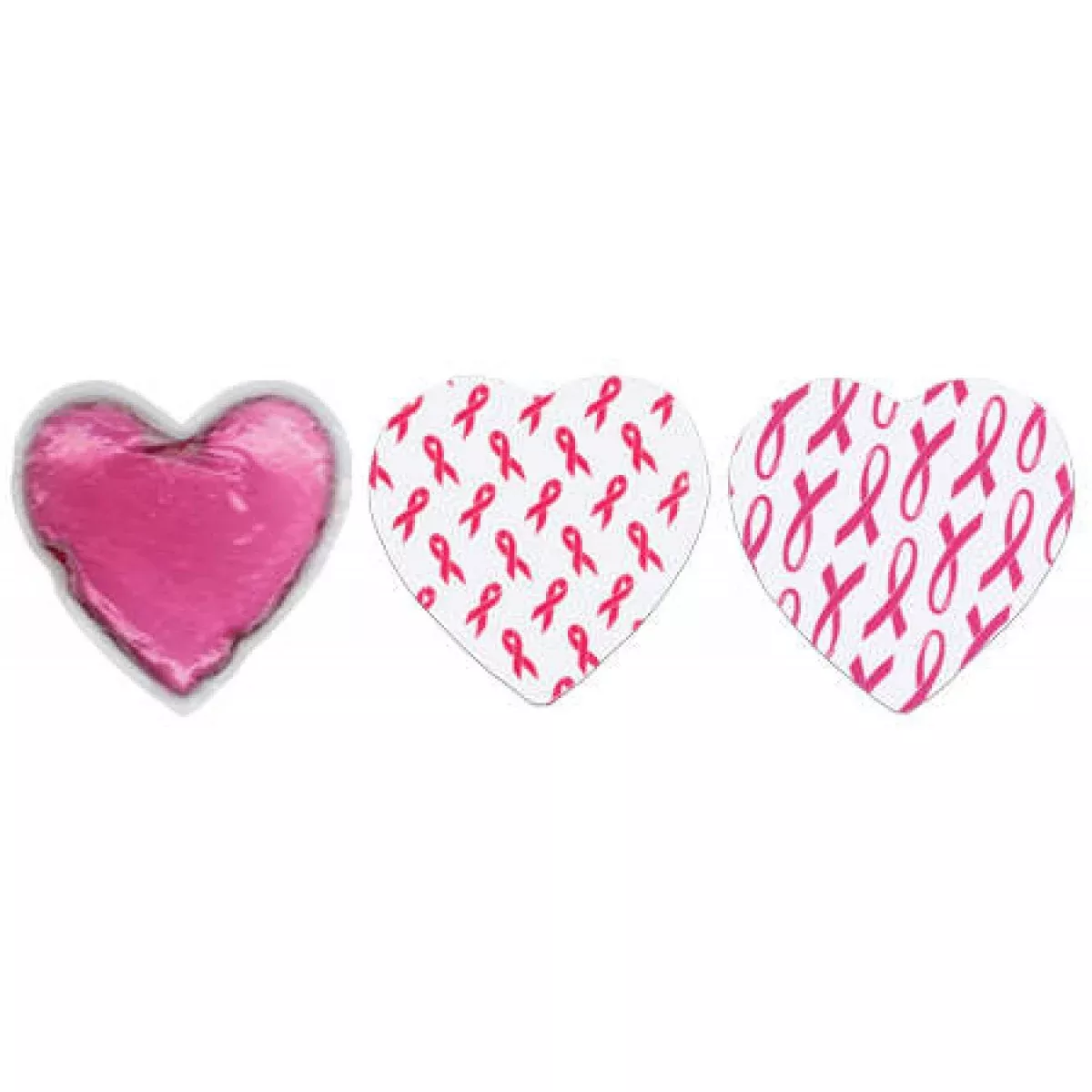 Spee-D-Cool Cold Pack Heart-Shaped With Printed Sleeves|Reusable Pink And White 4"X3-3/4" 24 Per Box