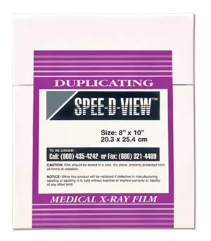 Spee-D-View X-Ray Film Ultra|Duplicating 11"X14" 100 Per Box