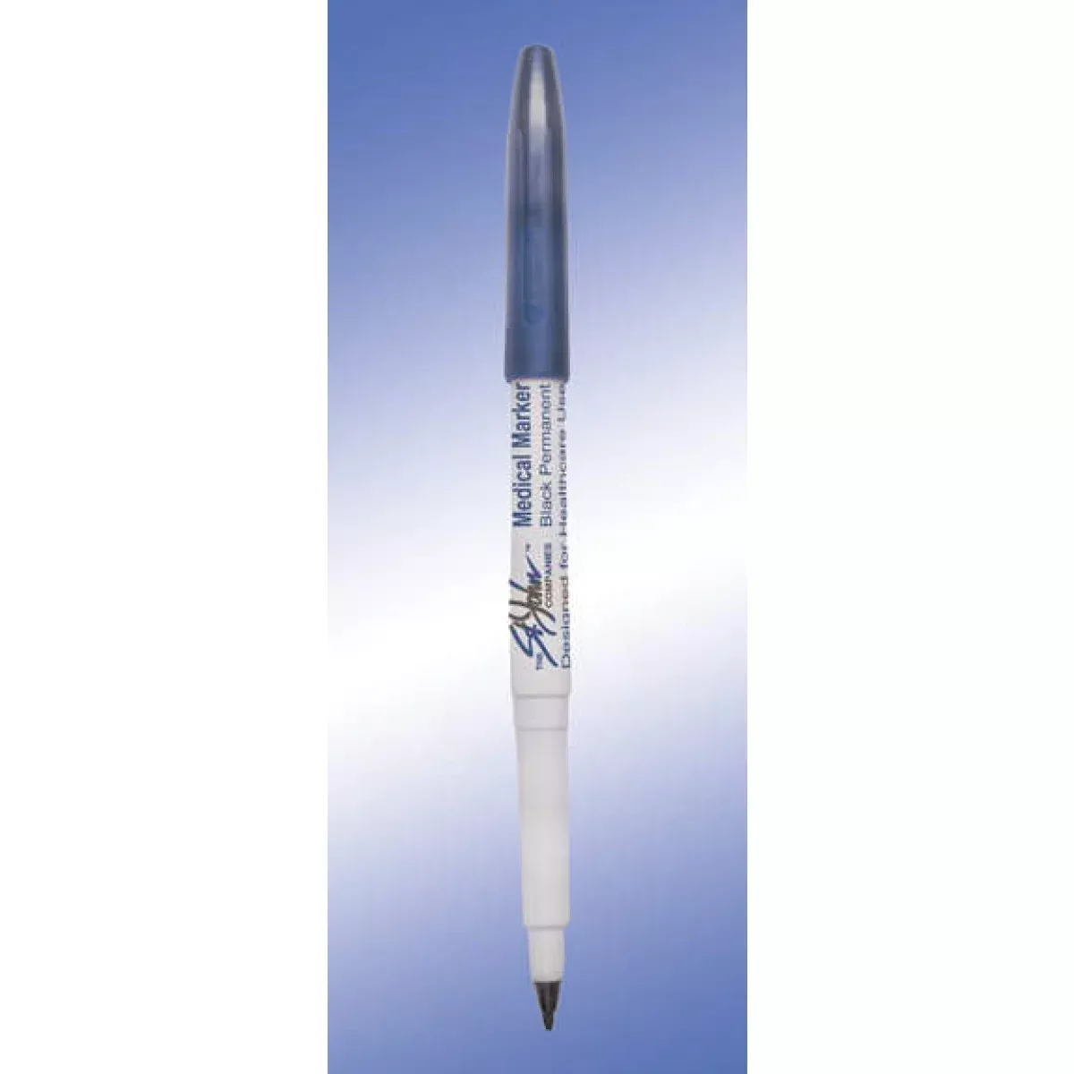 Sterile Marker Fine Tip Pen Black - 25 Per Box