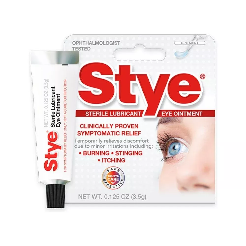 Stye Lubricant Eye Ointment, Sterile - 3.5 Grams