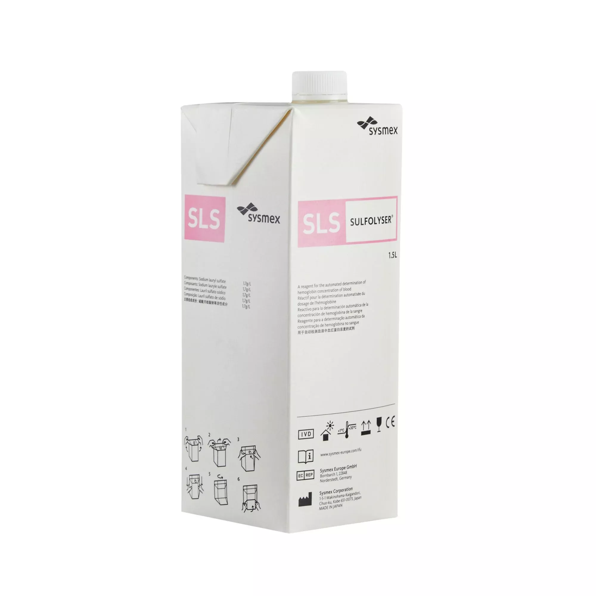 Sulfolyser™ Hematology Reagent, Hb test
