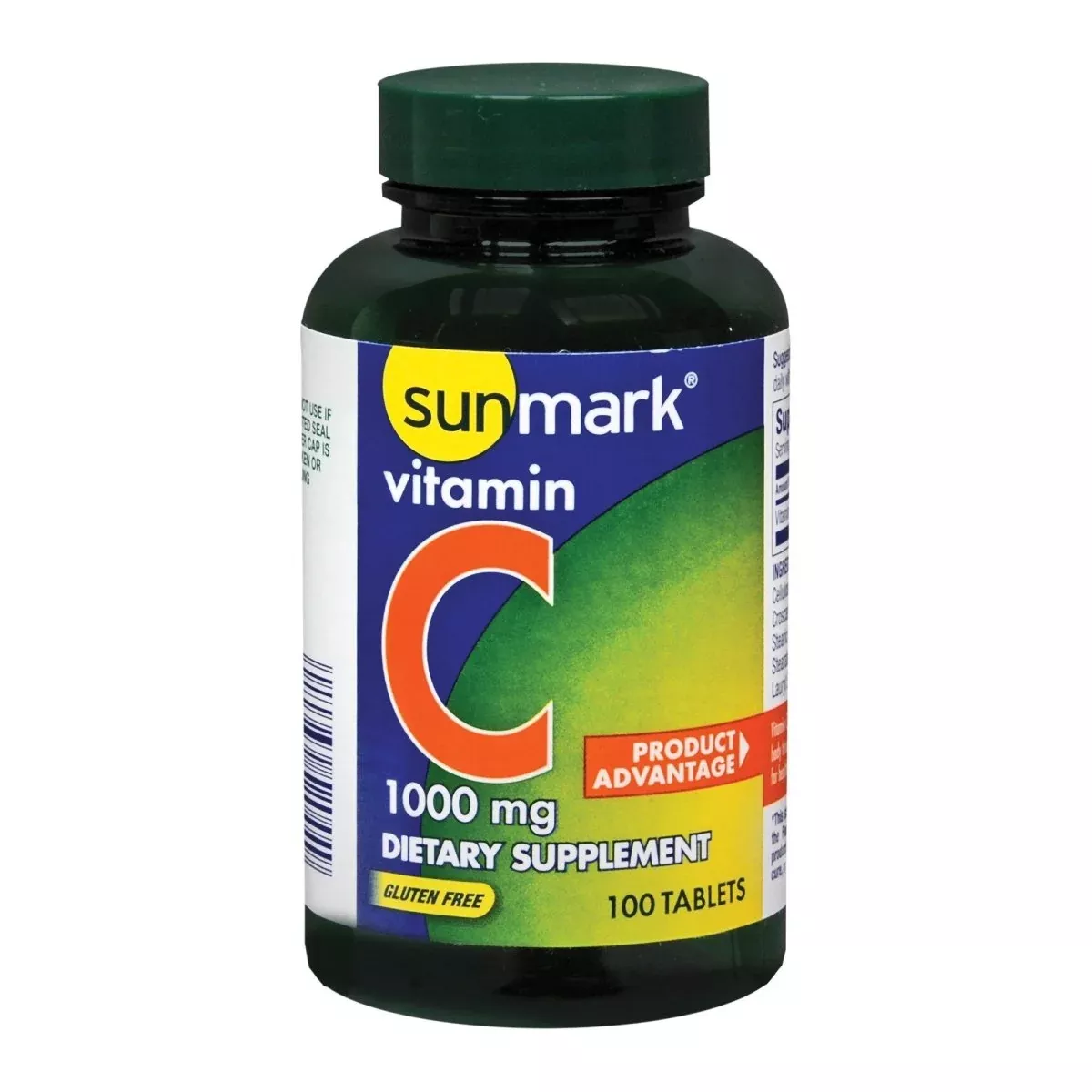 Sunmark Ascorbic Acid Vitamin C Supplement