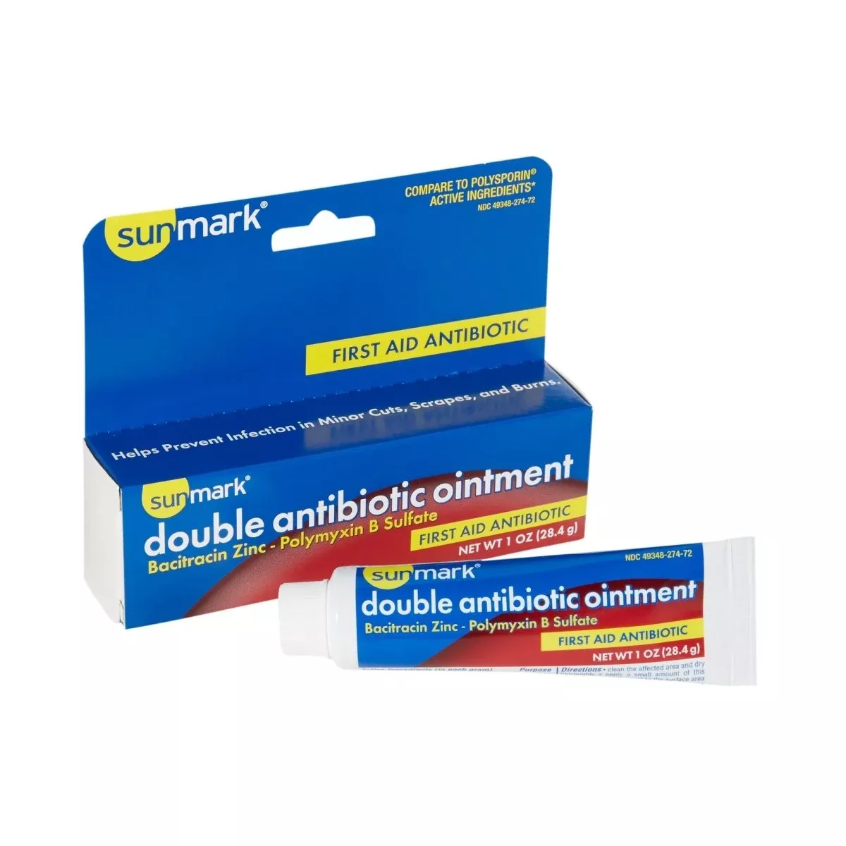 Sunmark Bacitracin / Polymyxin B First Aid Antibiotic