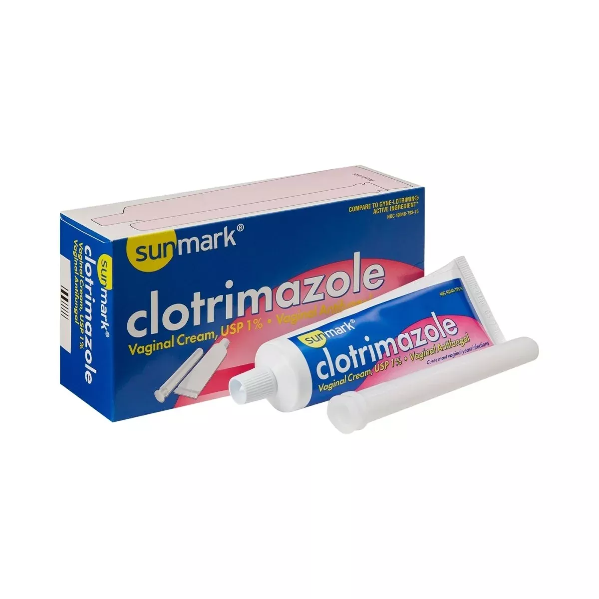 Sunmark Clotrimazole Vaginal Antifungal Cream