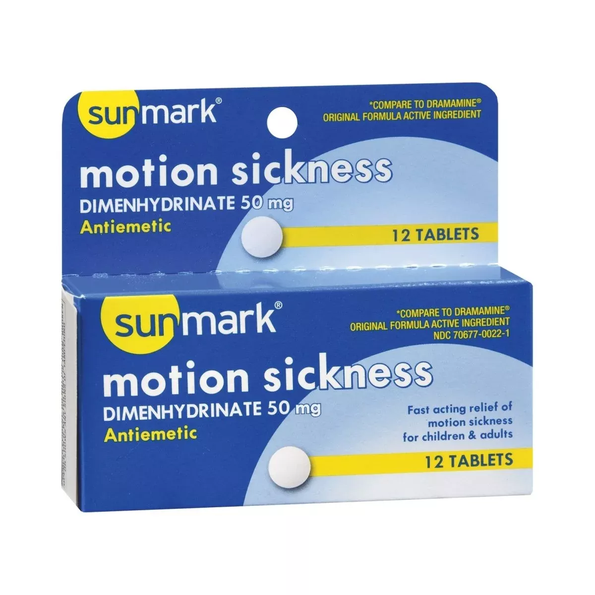 Sunmark Dimenhydrinate Nausea Relief