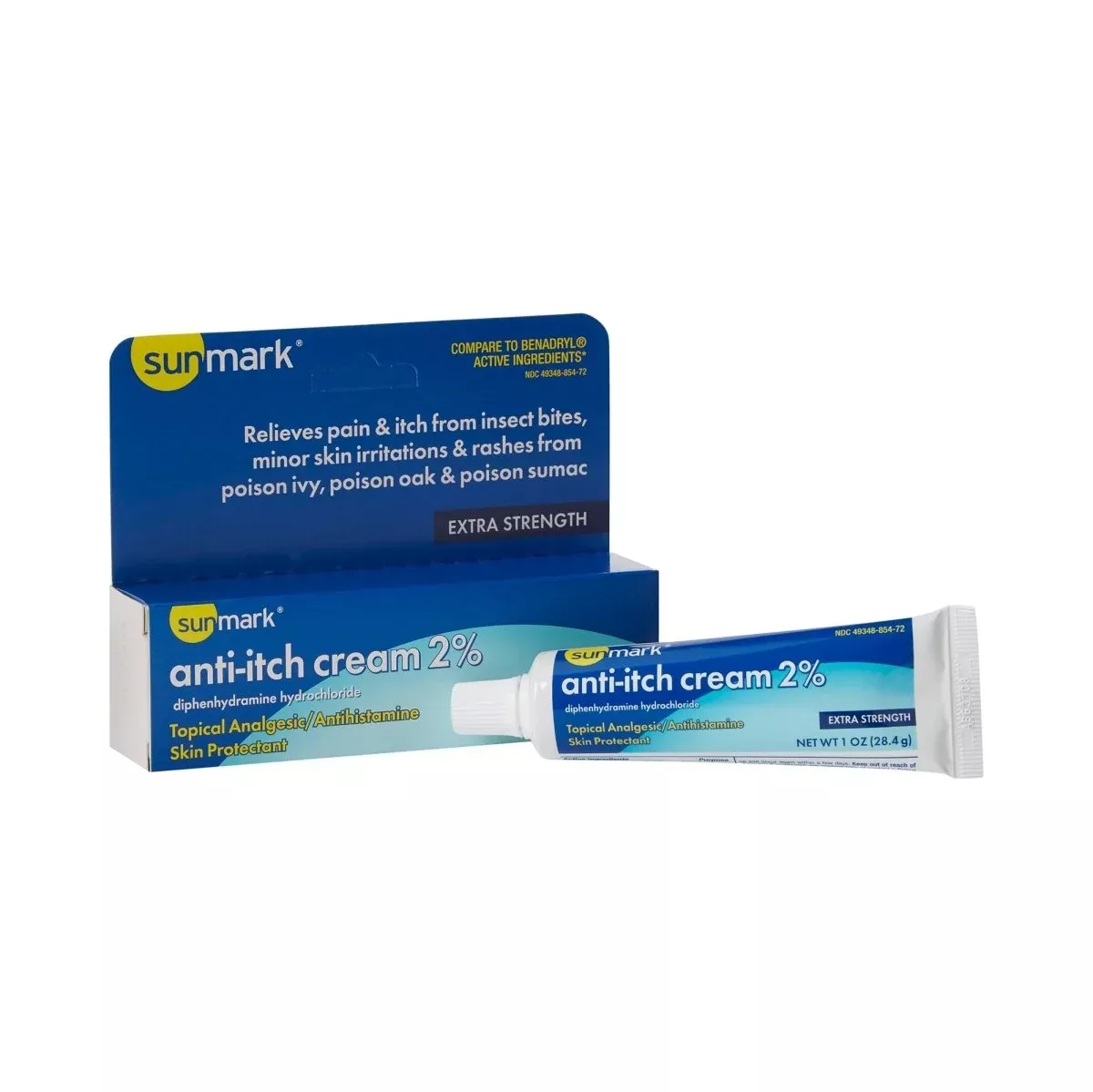 Sunmark Diphenhydramine / Zinc Acetate Itch Relief