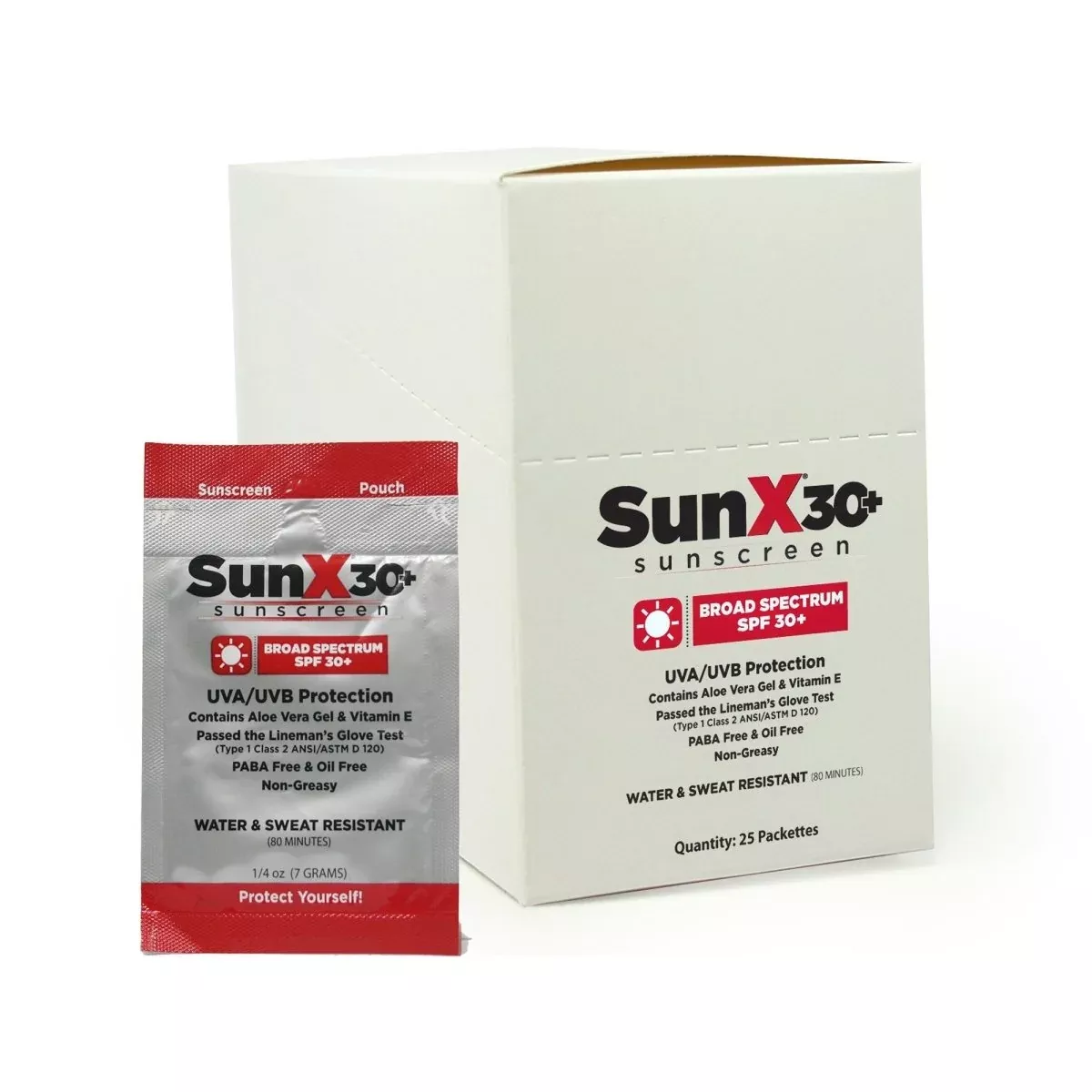 Sunx Spf 30+ Sunscreen With Dispenser Box