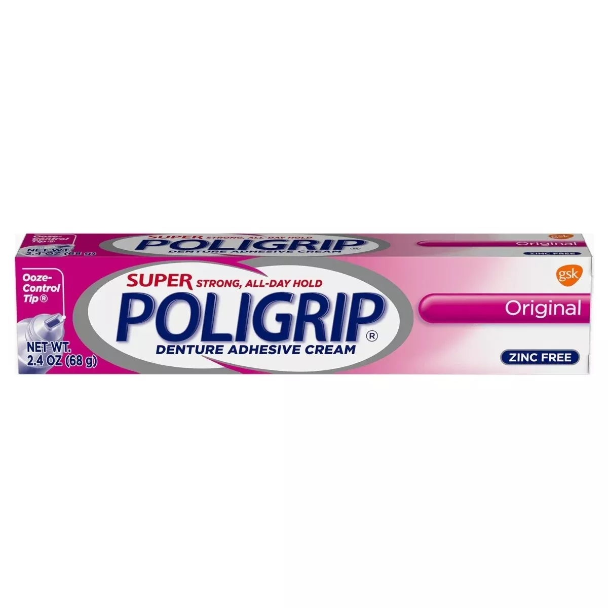 Super Poligrip Original Denture Adhesive Cream