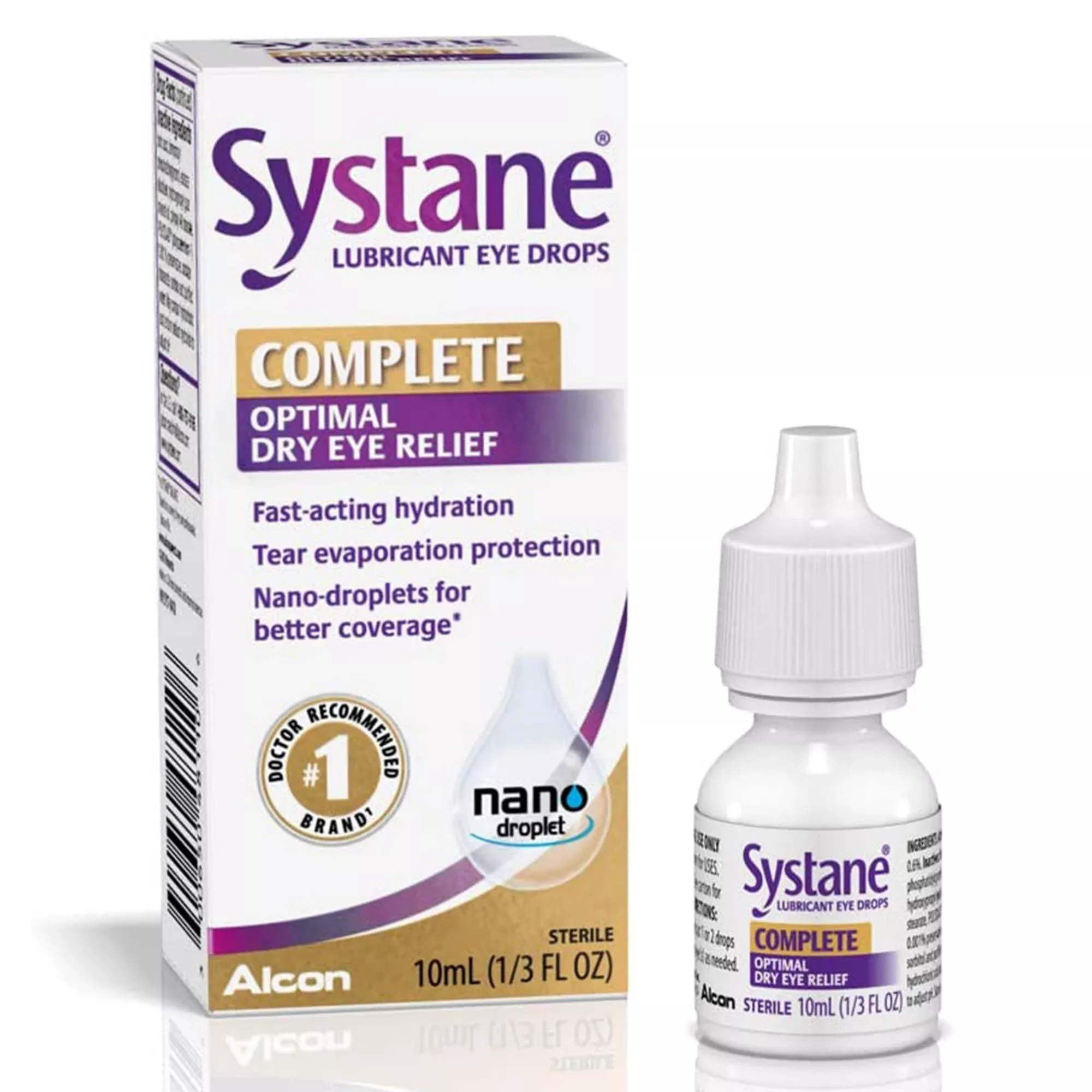 Systane Complete Eye Lubricant, 10-mL Bottle