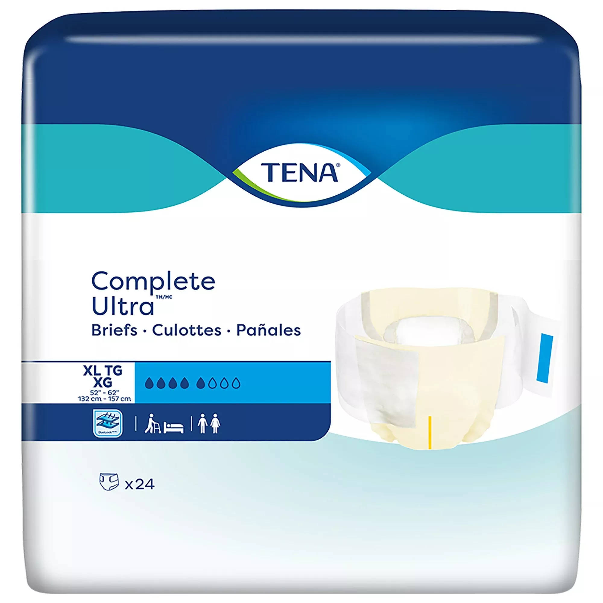 Tena Complete Ultra™ Incontinence Brief, Extra Large
