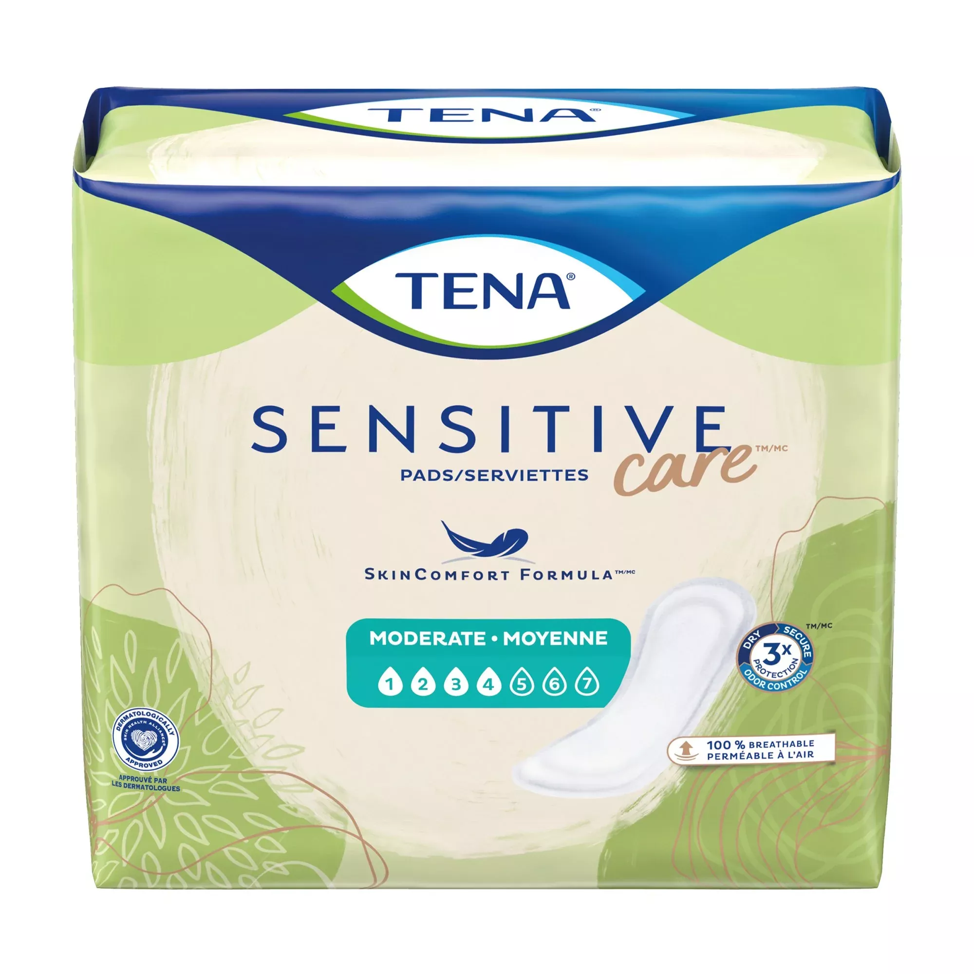 Tena Intimates™ Moderate Bladder Control Pad, 11-Inch Length