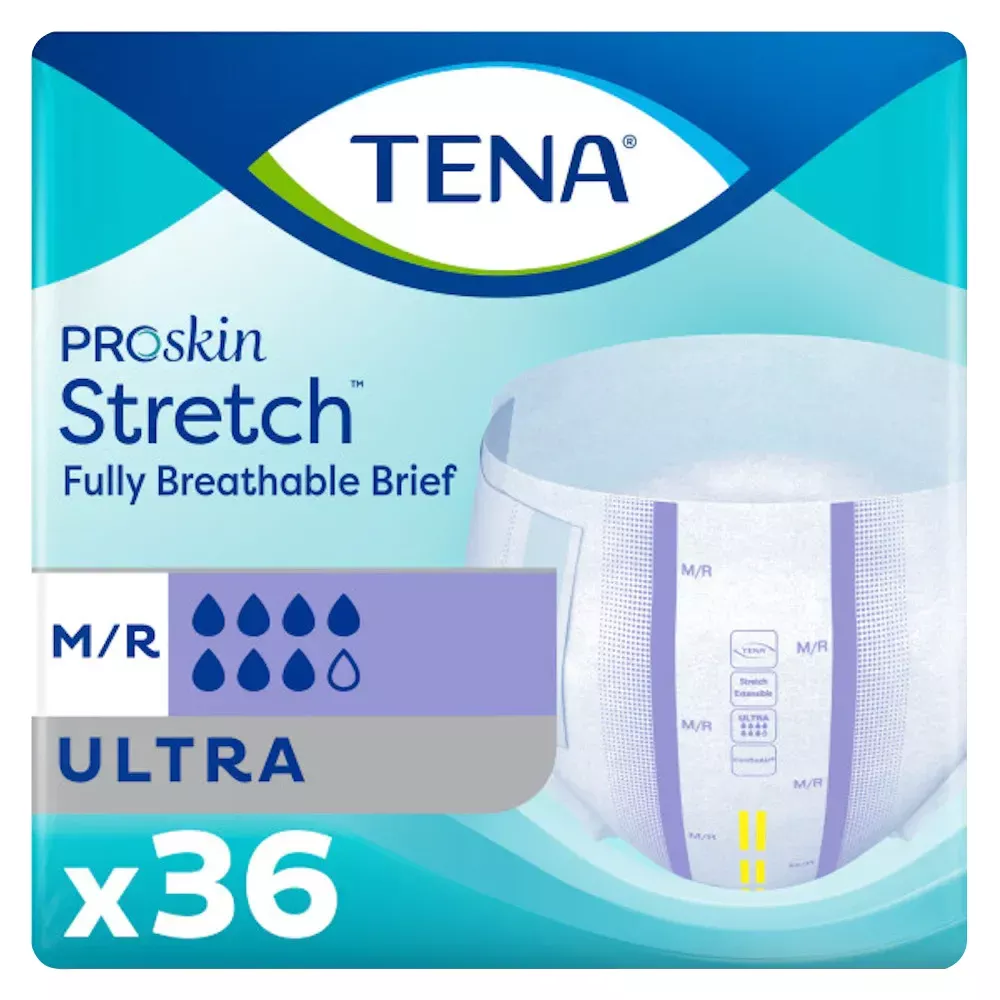 TENA ProSkin Stretch Ultra Briefs (Heavy Absorbency)