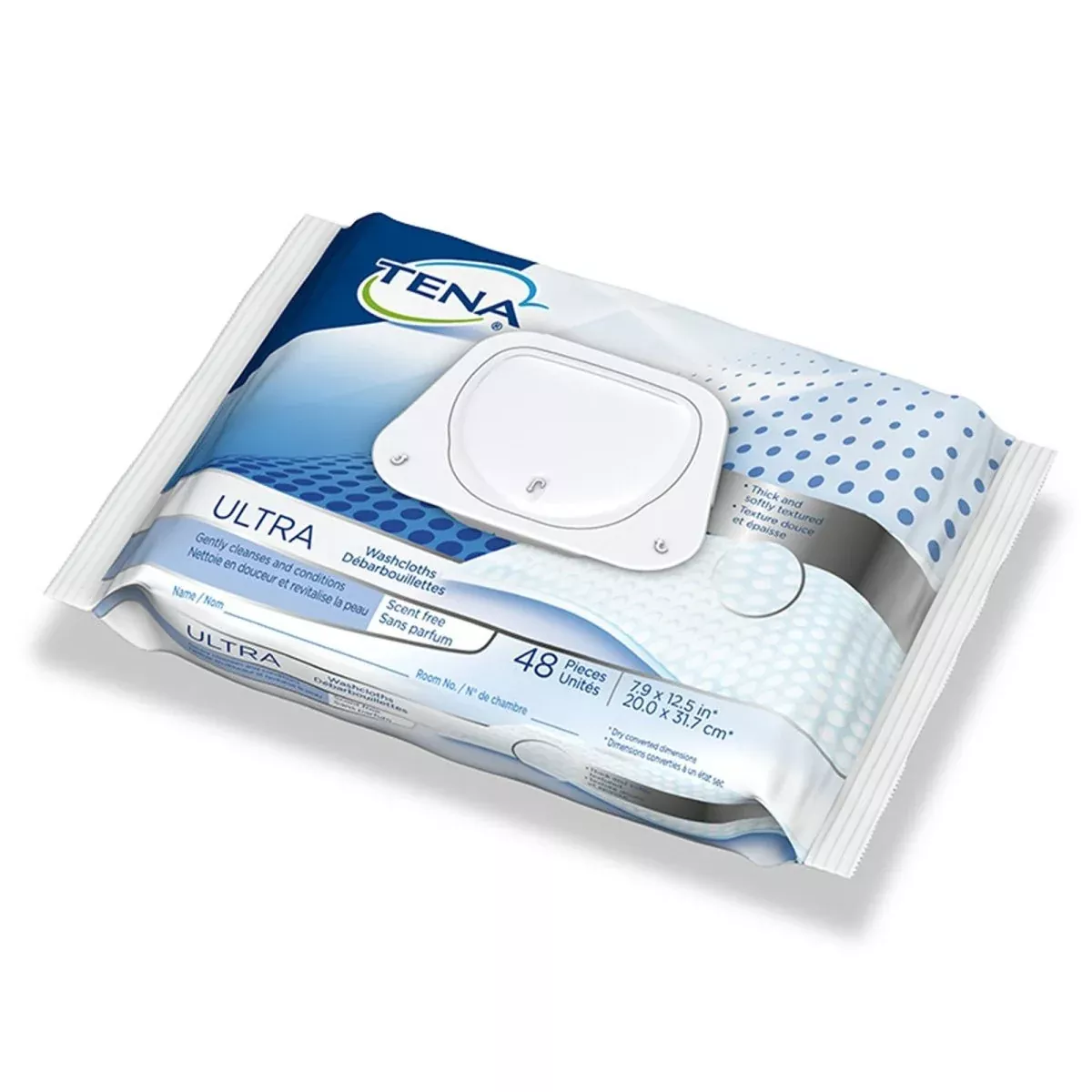 Tena ProSkin Ultra Unscented Cleansing Wipes