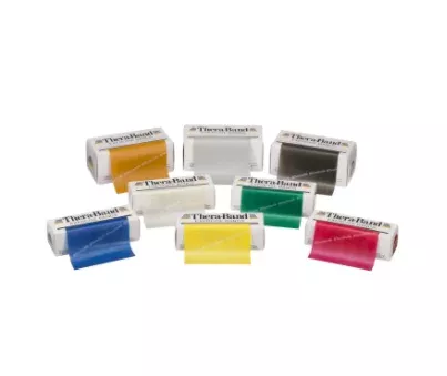 TheraBand 6 Yard Progressive Latex Resistance Exercise Band Rolls
