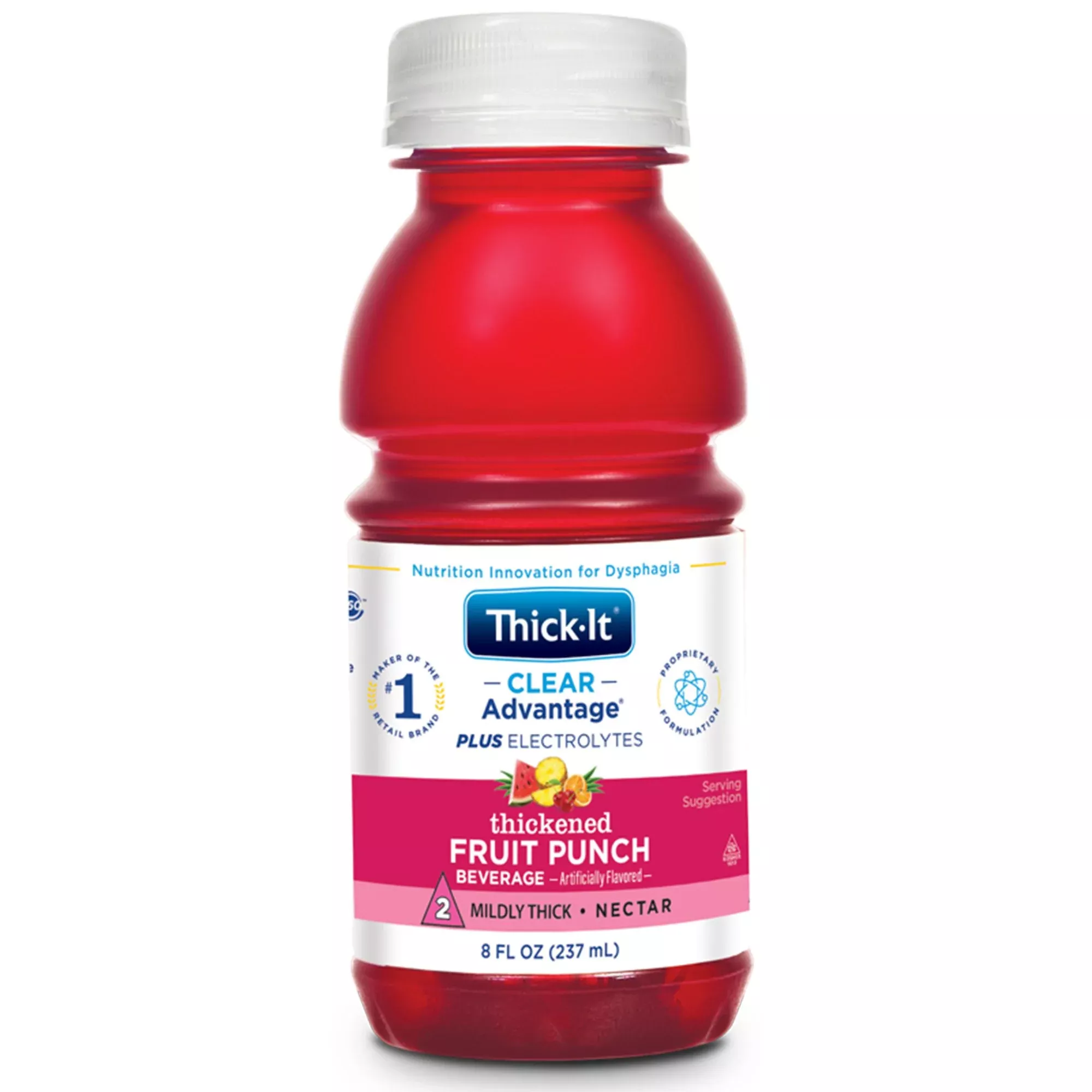 Thick-It Clear Advantage Plus Electrolytes Thickened Beverage, Fruit Punch
