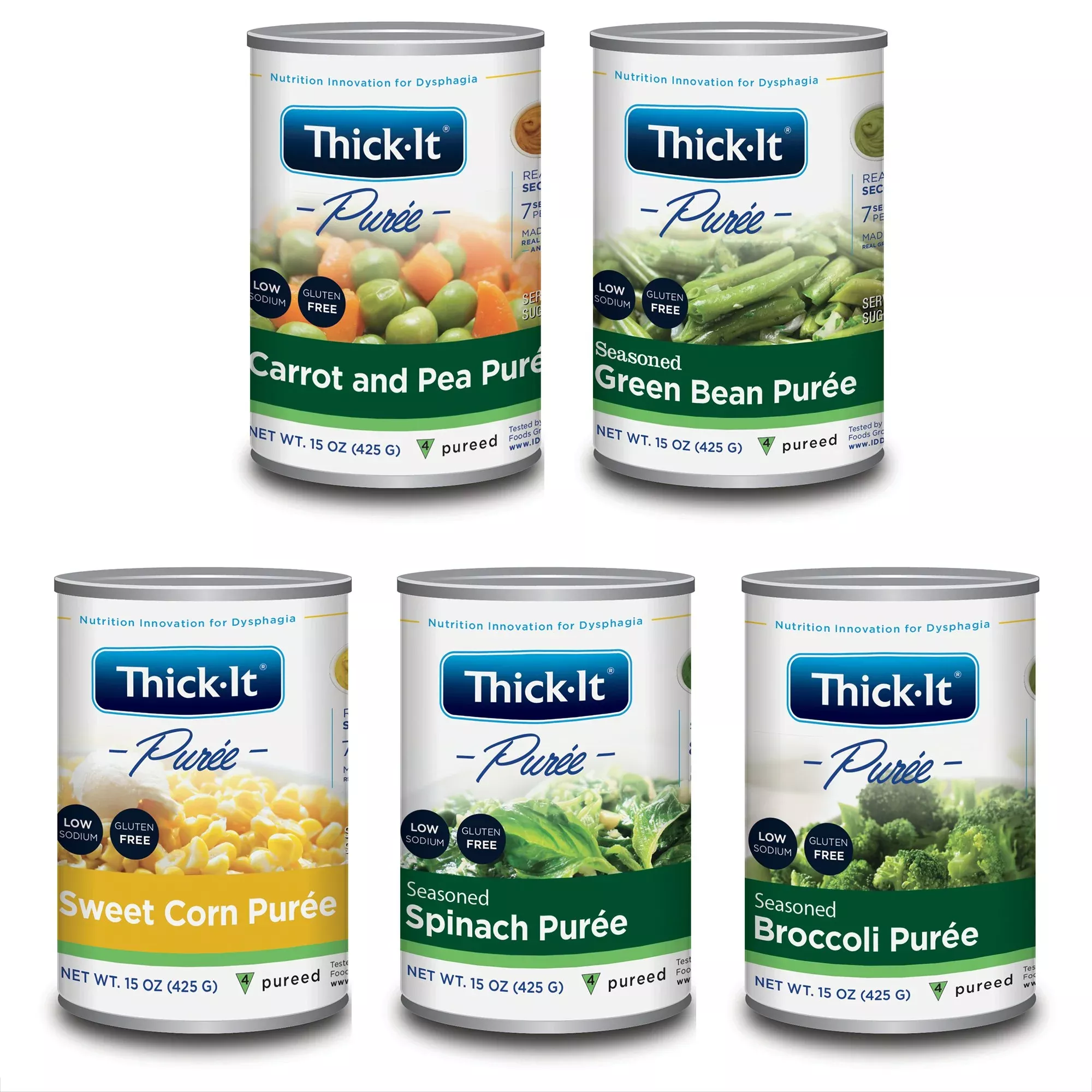 Thick-It Variety of Vegetables Purées