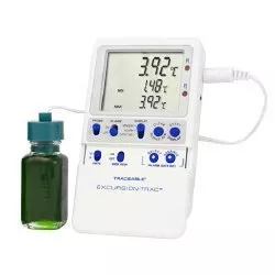 Traceable Excursion Trac Refrigerator / Freezer Thermometer With Alarm And Datalogger