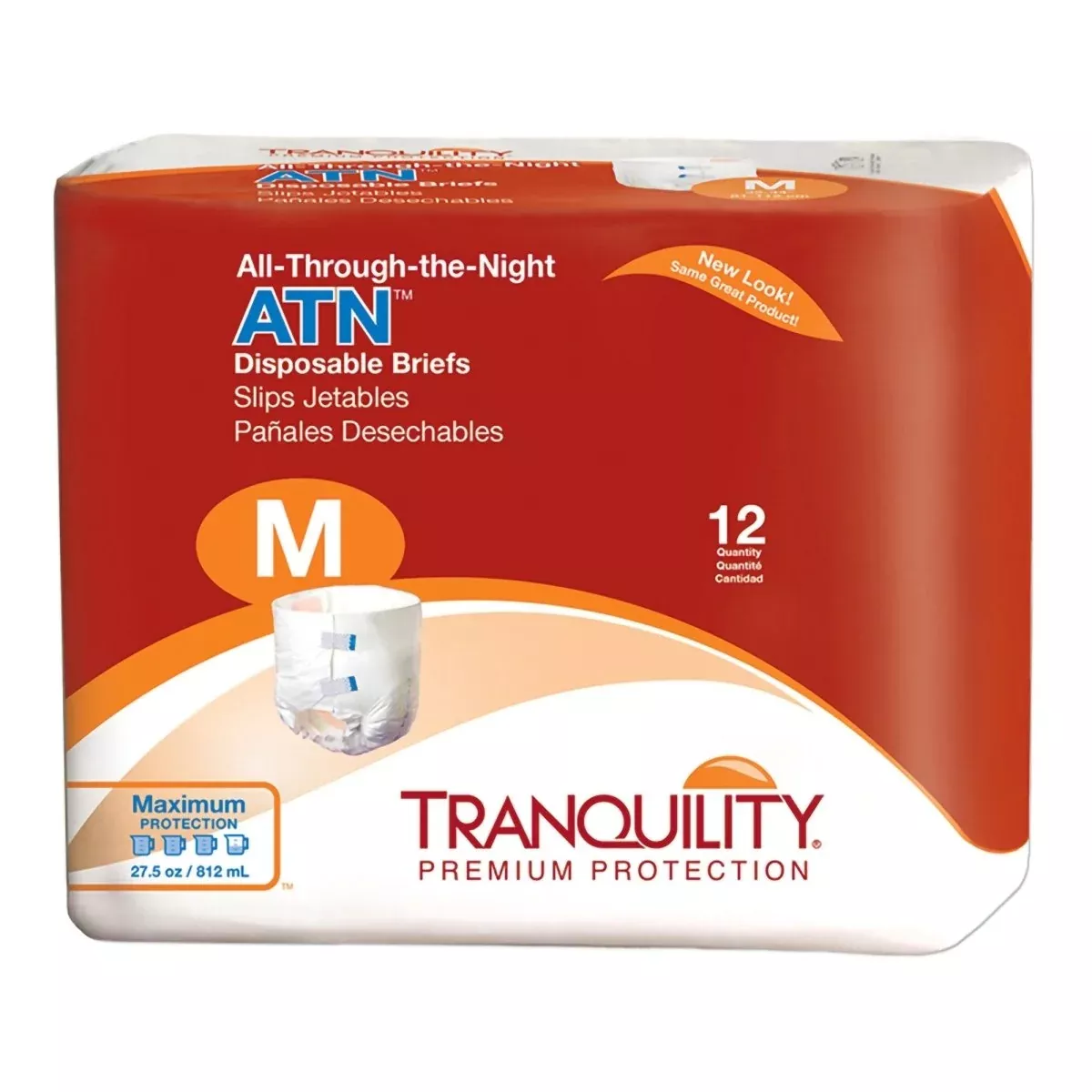 Tranquility Atn Maximum Protection Incontinence Briefs