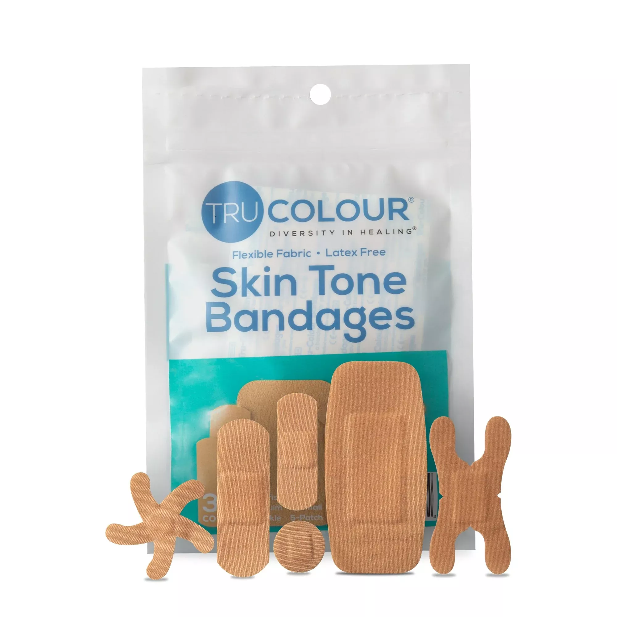 TruColour Beige Adhesive Strip, Assorted Shapes and Sizes