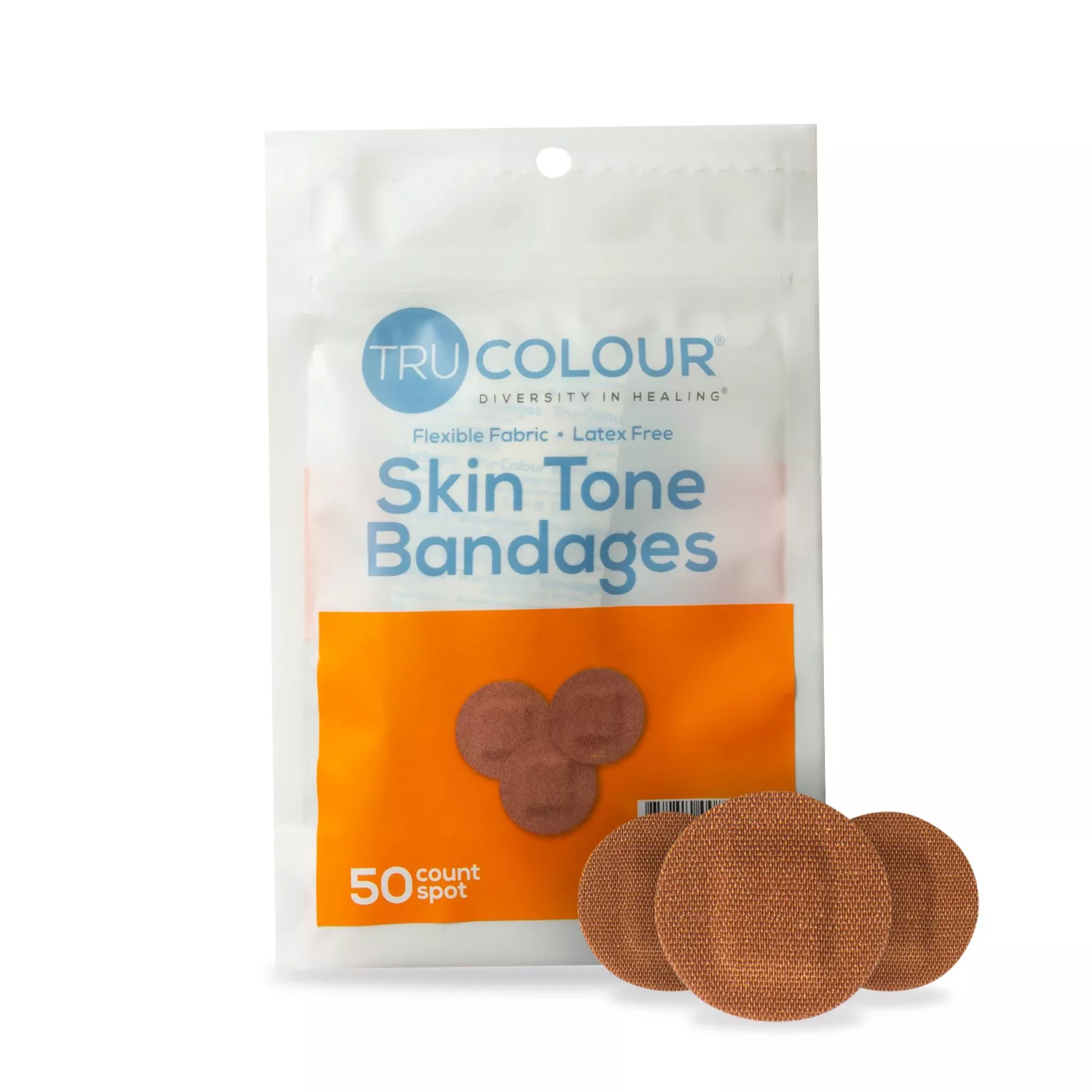 TruColour Brown Adhesive Strip, Spot