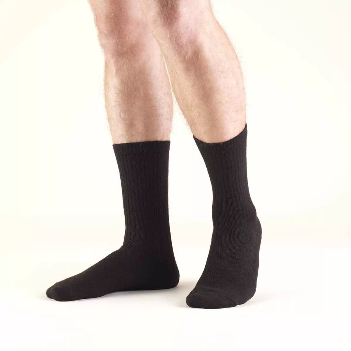 TRUFORM TruSoft 8-15 mmHg Diabetic Crew Length Socks