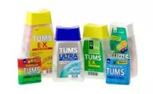 Tums Ultra Strength 1000 Antacid Chewable Tablets, Assorted Berries