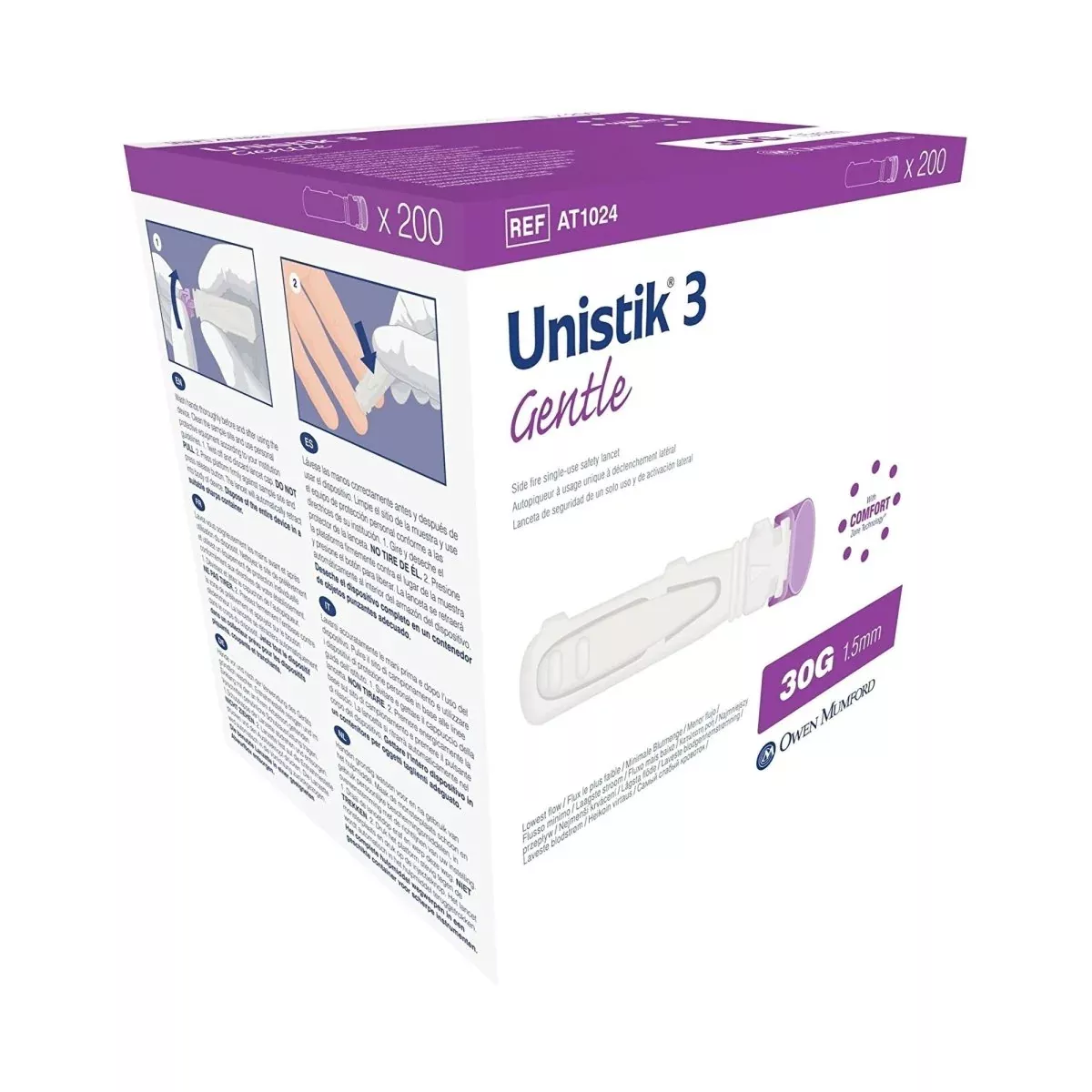 Unistik 3 Comfort Safety Lancet