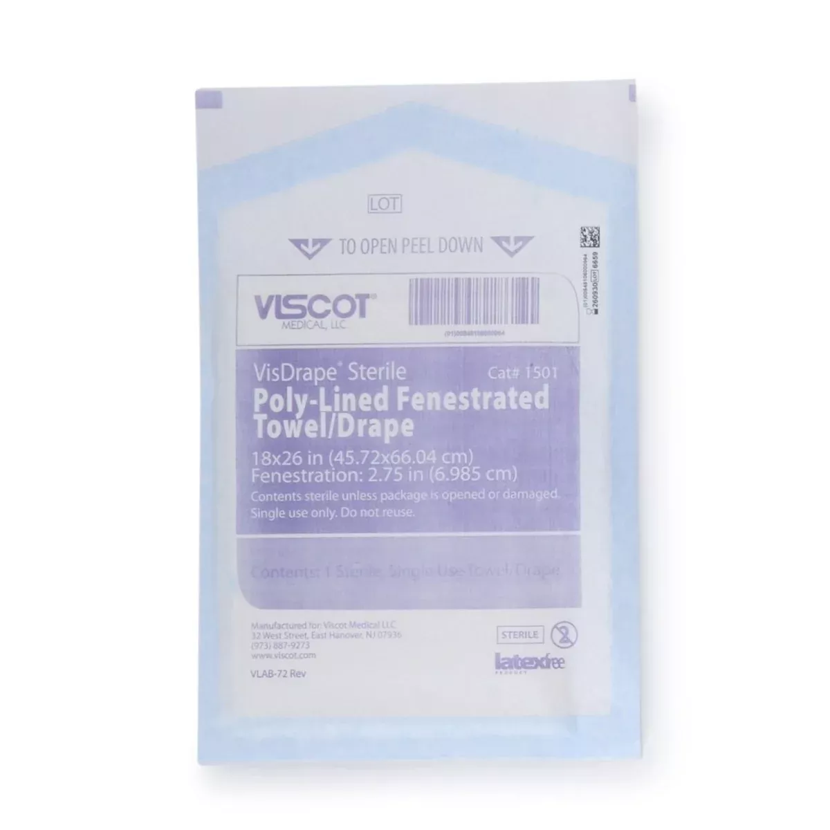 Viscot Sterile Minor Procedure Surgical Drape