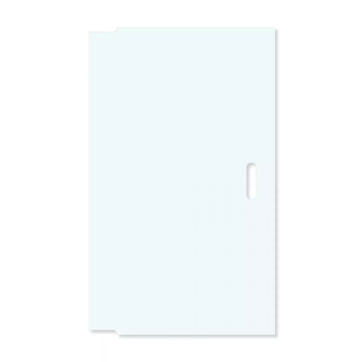 Visitor Pass Badge (Direct Thermal Paper) 2 7/16" X 4 3/16" White - 250 Per Roll