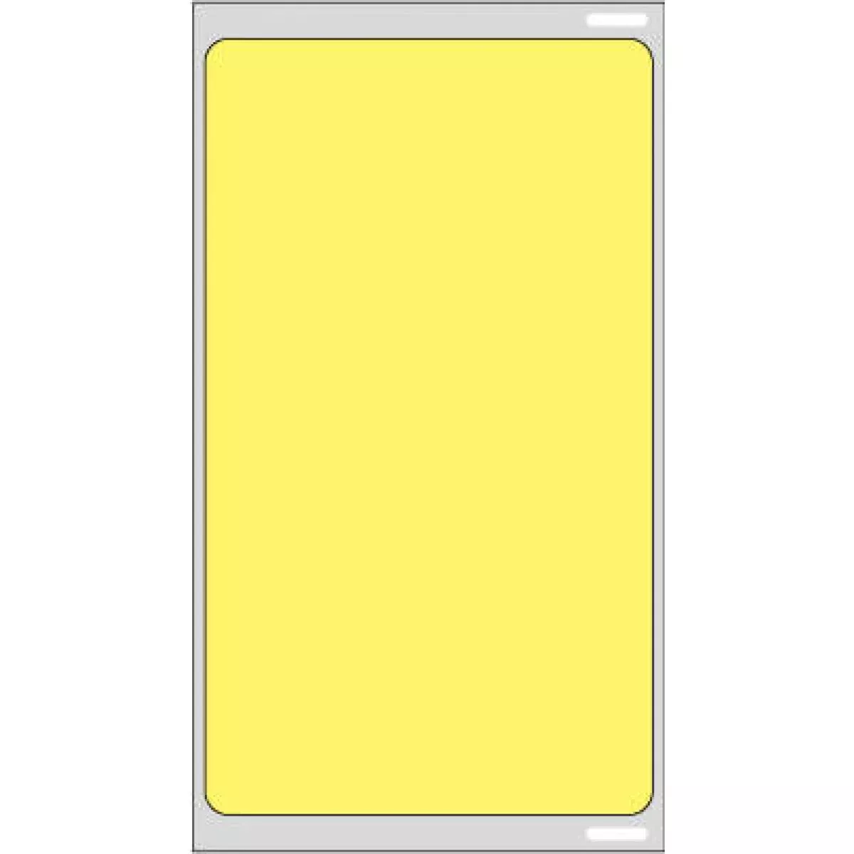 Visitor Pass Label Compatible With Dymo Printer (Direct Thermal Paper) (Permanent) 2 5/16" X 4" Fluorescent Pink - 250 Per Roll