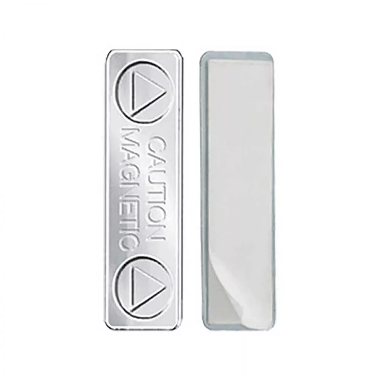 Visitor Pass Magnetic Attachment Steel Permament 1 3/4" X 1/2" - 50 Per Box