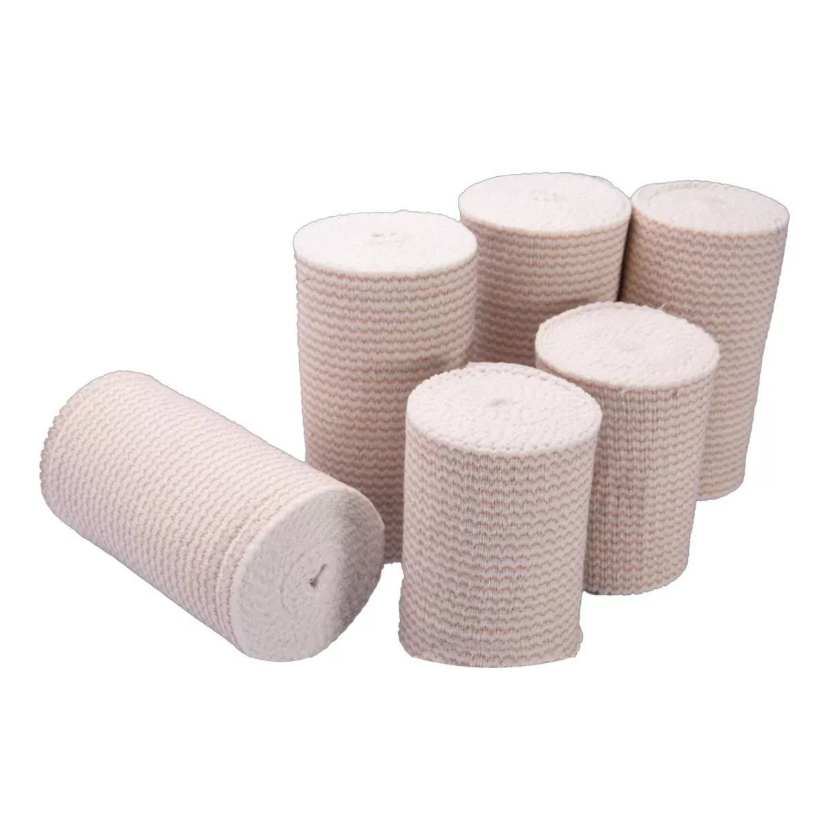 Welmed Premium Weave Single Hook And Loop Closure Elastic Bandage