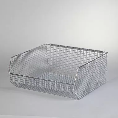 Wire Mesh Bin, 16x7x14.5 H-18929-01-12916
