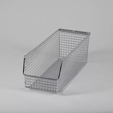Wire Mesh Bin, 5.5x5x15 H-20304-01-12920