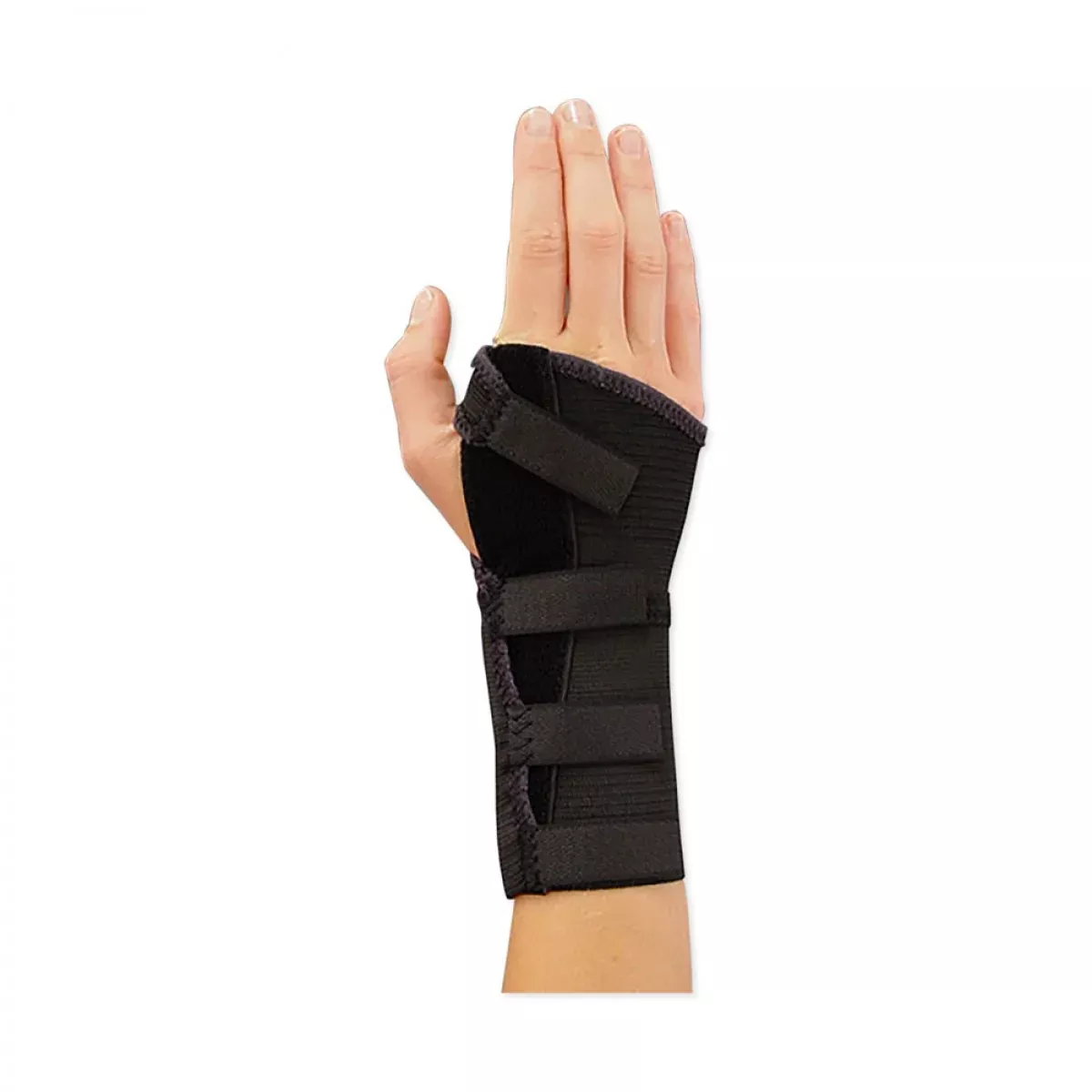 Wrist Brace 7" Economy, Left Black Elastic Small 1 Per Each