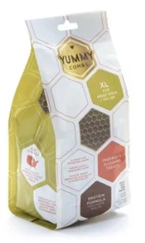 Yummy Combs 8oz "Peg-able" Bag, X-Large, 4 Individually Wrapped Flossing Treats , 5/PackPets Best 1020004XL