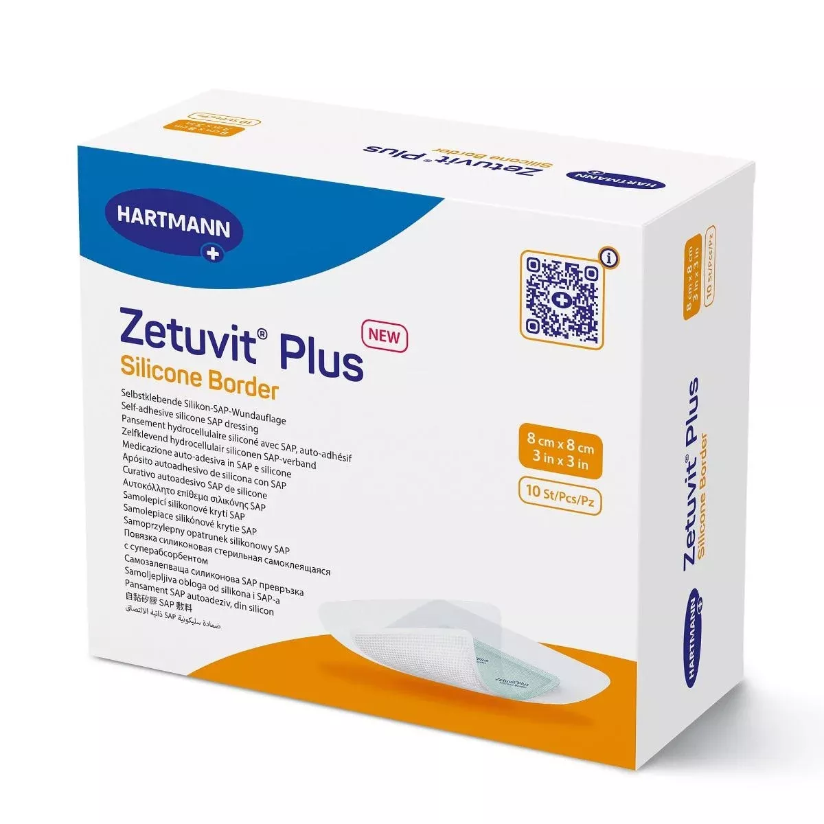 Zetuvit Plus Silicone Bordered Dressings