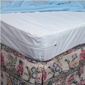 Zippered Plastic Mattress Cover, Full, 54"X75"X13"