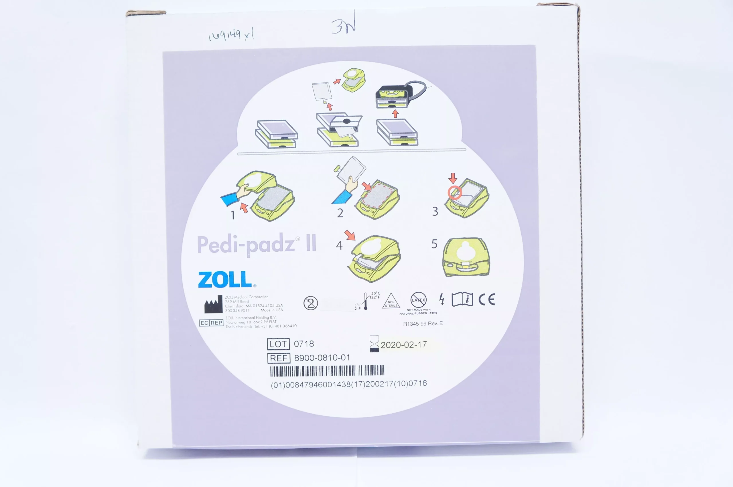 Zoll 8900-0810-01 Pedi-padz II (x)