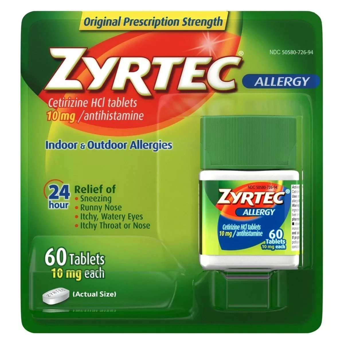 Zyrtec Allergy Relief
